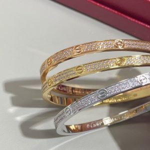 Bangle-Caselinn full diamonds narrow