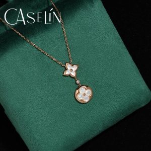 Necklace-LU 2 flower