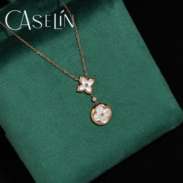 Necklace-LU 2 flower