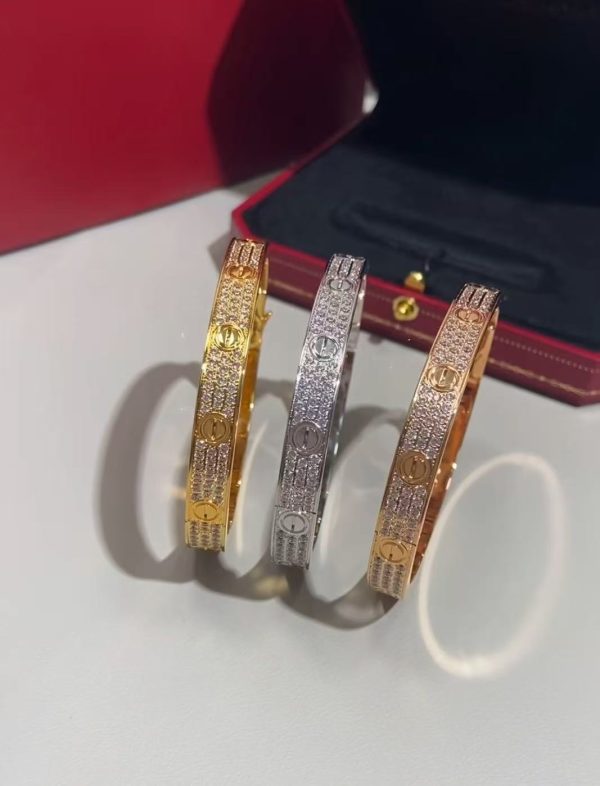 Bangle-Caselinn full diamonds thick