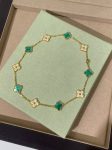 Necklace 10 flower green