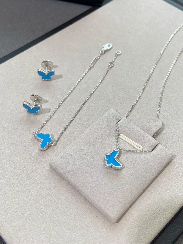 Mini butterfly  (bracelet+necklace+earing)