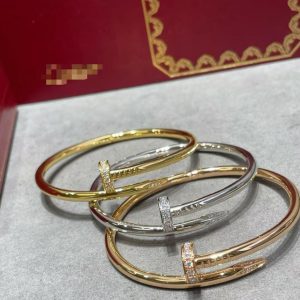 Caselinn bangle CT 2 thick nail with stone
